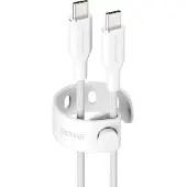 PanzerGlass Empower Racing USB-C Kabel 60 Watt 2 Meter Wit