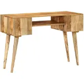 Prolenta Maison Exclusive - Bureau met laden, 110x47x76 cm, massief mangohout