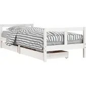 Syfax Kinderbedframe met lades 80x200 cm massief grenenhout