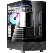 Silverstone Lucid 04 (zwart, gehard glas x 2)