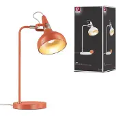 Paulmann Tafellamp Juna STYLE, geel / oranje, Woon-/ Eetkamer, metaal, Modern, Tafellamp