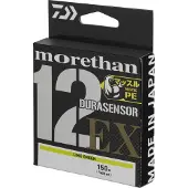 Daiwa Morethan 12ex Braided Line 150 M Transparant 0.140 mm