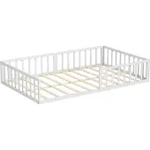 VitaliSpa Minno Kinderbed – 205 x 125 cm Zonder matras Wit