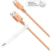 Yenkee YCU 315OE USB-C Laadkabel 1,5m 15W - Oranje