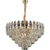 Toolight G057-Cp 50Cm 50Cm - Hanglamp - Gouden - 82X48X37Cm