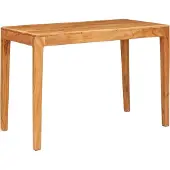 Syfax Eettafel 110 x 55 x 76 cm Massief Acaciahout Bruin Rechthoekig