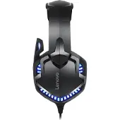 Lenovo Gamer HS15 gaming headset voor PS4 en PS5, zwart en blauw