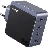 UGREEN Nexode S 100W 4-Poort GaN Snelle Oplader EU Grijs