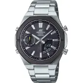 Casio Edifice Herenhorloge, zilverkleurig, model: -ECB-S10DB-1AEF