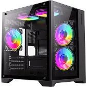 GameMax Infinity Mini BK Micro Tower Zwart