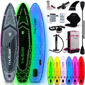 Thunder MOSSA SUP Board - Opblaasbaar - 320 cm - LED