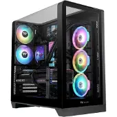 Thermaltake View 390 TG Zwart | behuizing