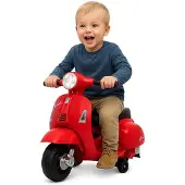 Jamara Elektrische Vespa Mini, rood, Li-Power 8.4