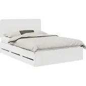 Syfax Bedframe met lade met opslag Wit 160 x 200 cm Ingenieurshout
