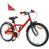 vidaXL Kinderfiets 18 Inch voor 5-7 jaar oud Rood