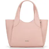 WITTCHEN Woman Dames eco-leren aktetas klein roze eco-leer