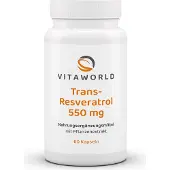Vita-World GmbH Resveratrol 550mg 60 capsules Trans-Resveratrol