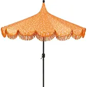 Edelman Kelly stokparasol oranje - Ø235 x 238 cm