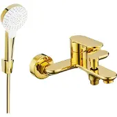 Mexen Milo R05 badkraan met doucheset, goud - 7133R05-50