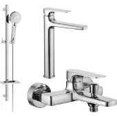 Mexen Lynx DQ40 badset, chroom - 745913DQ40-00