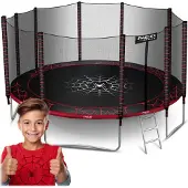 Neo-Sport - Trampoline - 465 cm - Veiligheidsnet - Inclusief Ladder