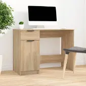 Prolenta Maison Exclusive - Bureau Sonoma-eikenhout, 100x50x75 cm, houtvezel