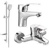 Mexen Caro DF62 badset, chroom - 746603DF62-00