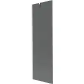 Mexen Next badscherm 1-delig 60 x 150 , grafiet, wit - 895-060-000-00-40-20