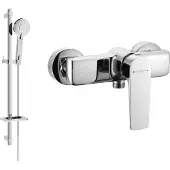 Mexen Lynx DQ40 douchekraan met doucheset, chroom - 74594DQ40-00