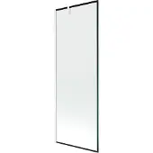 Mexen Next douchewand 1-delig 70 x 150 , zwart frame, wit - 895-070-000-00-70-20