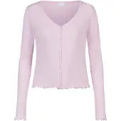 Mey Slaapshirt 'Pointelle Dreams' lichtroze