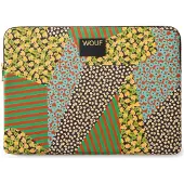 Wouf Laptoptas 'Daily' geel / groen / rood