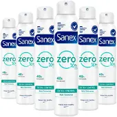 Sanex 6x Deodorant Spray Zero% Extra Control 200 ml