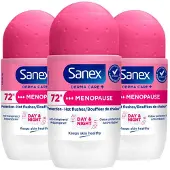 Sanex 3x Deoroller Derma Care+ Menopause 53 Ml