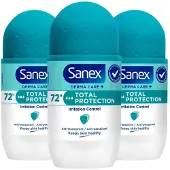 Sanex 3x Deoroller Total Protection 50 Ml