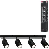 Paulmann Lirena 94922 Plafondspot GU10 Zwart (mat)