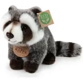 Rappa Eco Friendly Serie - Pluchen Wasbeer - 22 cm - Grijs