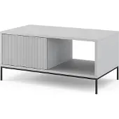 Vicco Eliza Salontafel – 90 x 50 cm Grijs