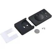Hera Dynamische afstandsbediening, zwart, dimmer CCT wandhouder Dynamic, zwart, Kunststof