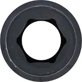 Bgs Kraft-Steckschlüssel-Einsatz Sechskant, tief Antrieb Innenvierkant 12,5 mm (1/2") SW 12 mm