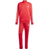 Adidas Trainingspak 'Dayready' rood / wit