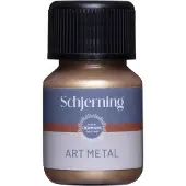 Creativ Company Metaalverf - Medium Goud - Glanzende Verf - Voor Diverse Oppervlakken - 30ml - Art Metal - Waterbasis - Perfecte Dekking - Eenvoudig aan te Brengen