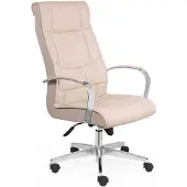 AEA Stuhl Beige Bürostuhl Schreibtisch Drehstuhl Sessel Stühle Chefsessel Büro