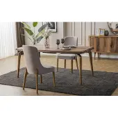 AEA Esszimmer set 7tlg. Esstisch+6x Stühle Designer Holz Stuhl Garnitur Möbel