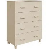 Syfax Dressoir HAMAR 79x40x103,5 cm massief grenenhout honingbruin