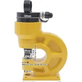 OEM Hydraulische ponsmachine, 31 ton ponskracht, veelzijdige compatibiliteit, GEEL