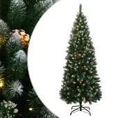Prolenta Maison Exclusive - Kunstkerstboom met 300 LED-lampjes, 210 cm