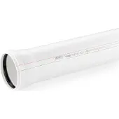 Rehau RAUPIANO PLUS Afvoerpijp DN 50, bouwlengte 150 mm, 11200941005