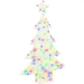 Syfax Kerstboom met 100 LED Multikleur 120 cm Acryl