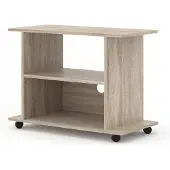 Homlando TV-kast YOGI 80 cm, Sonoma eikenhout. TV-kast met wielen